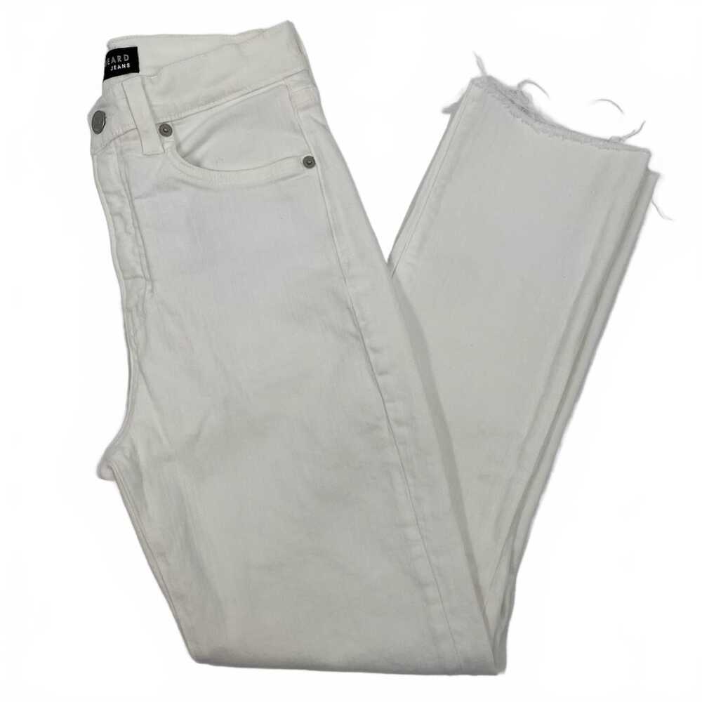 Veronica Beard White Carly Kick Flare High Rise Jeans | Women’s Size 6